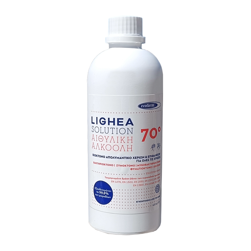 OINOPNEuMA LIGHEA 70° (AIThuLIKI ALKOOLI) 420ml